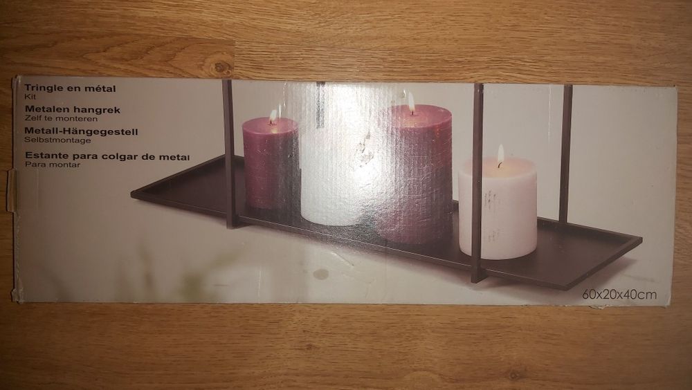 Estante para pendurar em metal