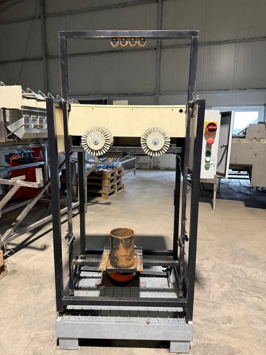 Maszyna ładująca siatkę na rury nakładanie opakowań siatkowych na tuby