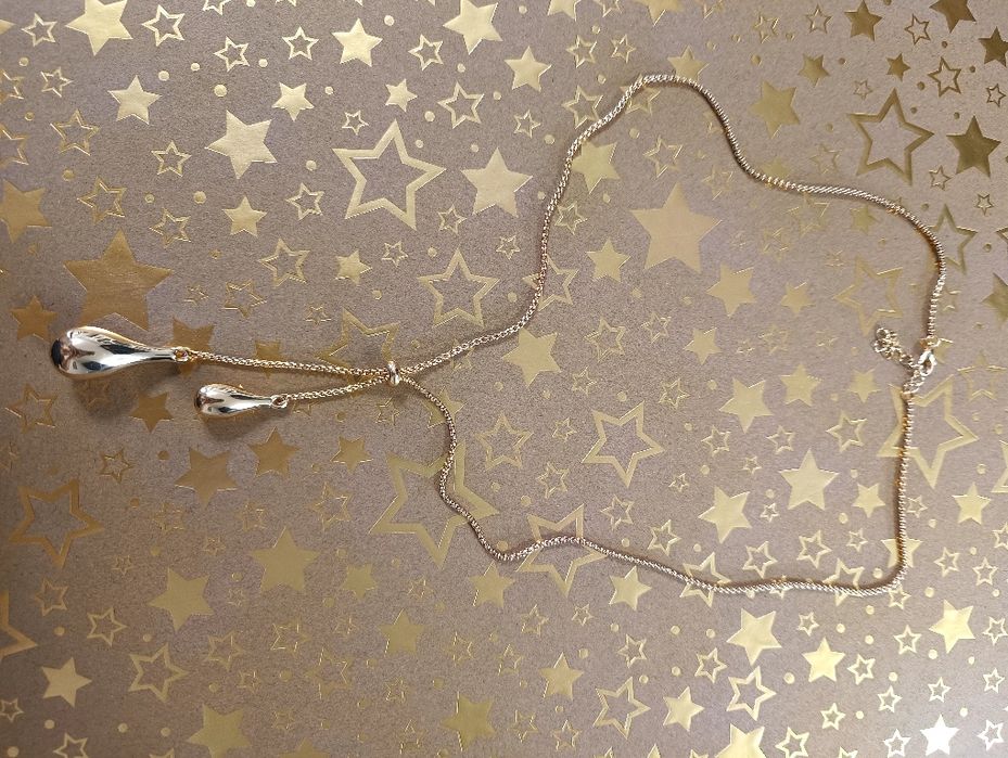 Łańcuszek z łezką kolor złoty