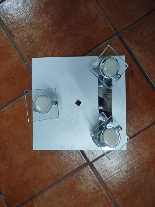 Candeeiro Tecto 3 Focos