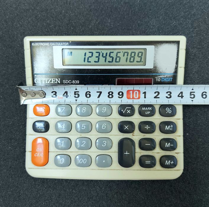 Калькулятор Citizen