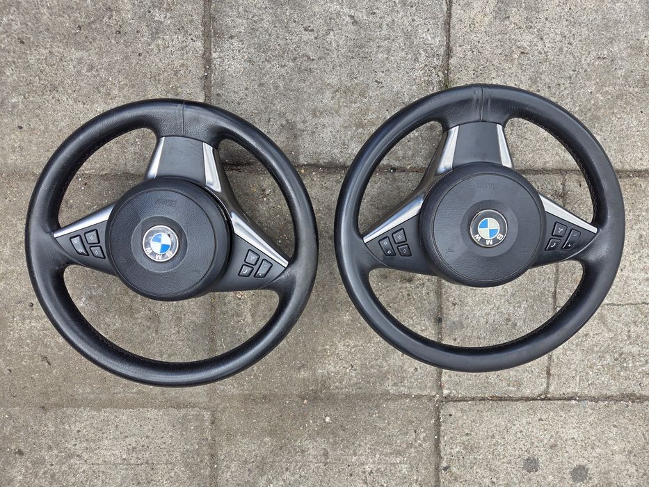 BMW e60 e61 kierownica airbag SPORT mpakiet przedlift palona na kluczyk grot