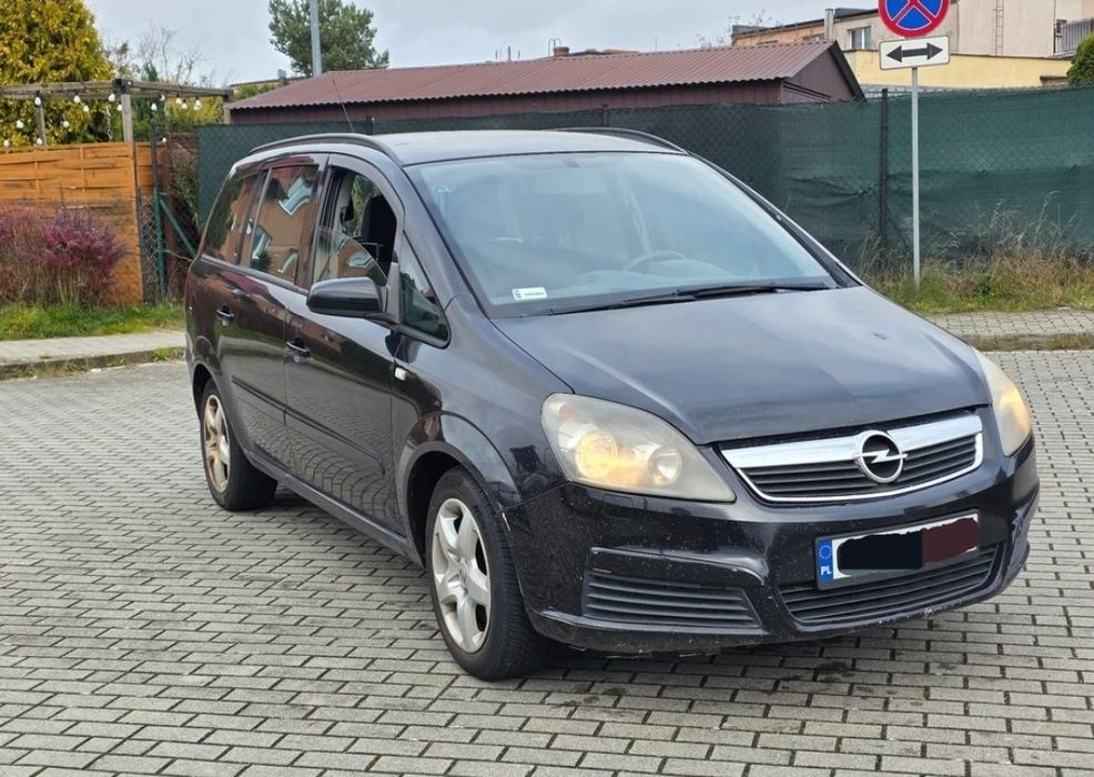 Opel Zafira 1.9 diesel, 7- osobowy, ekonomiczny rodzinny van, OKAZJA!