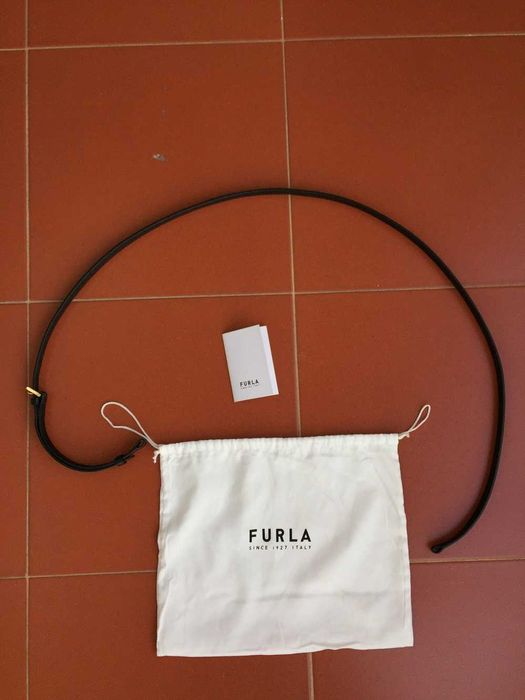 Alça preta fina para carteira FURLA -- só  alça