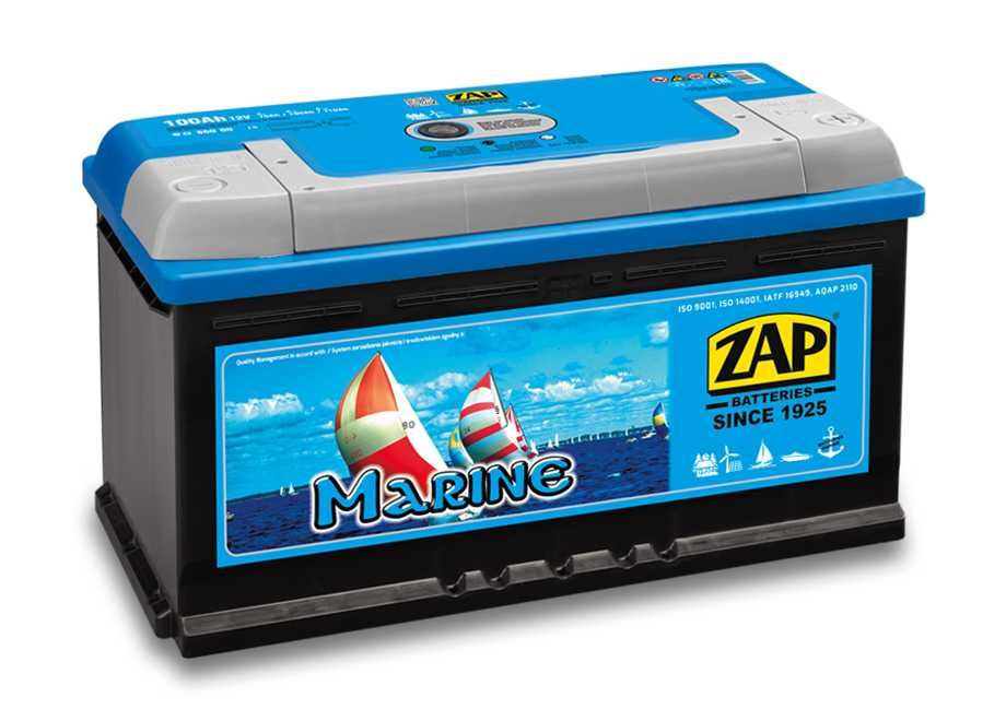 Akumulator do Łodzi i Kamperów ZAP Marine 12v 100Ah 75Ah / Wysyłka / Nowy Model 2026!