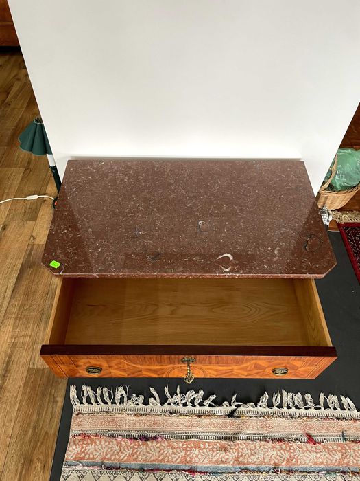 Komoda Ludwik | Marmur + TRANSPORT ŁÓDŹ GRATIS