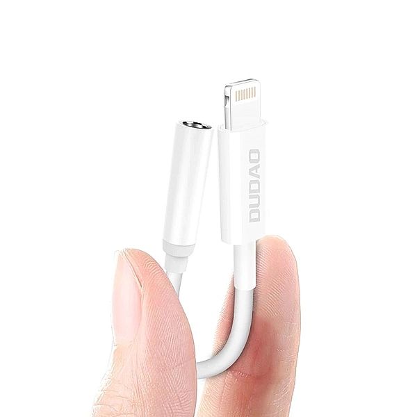 Dudao adapter audio przejściówka do słuchawek z Lightning na mini jack
