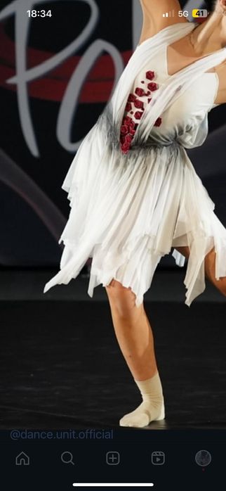 Strój do tańca MODERN rozm. S/M