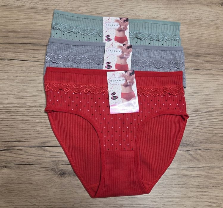 Majtki Damskie komplet 3sztuki XL