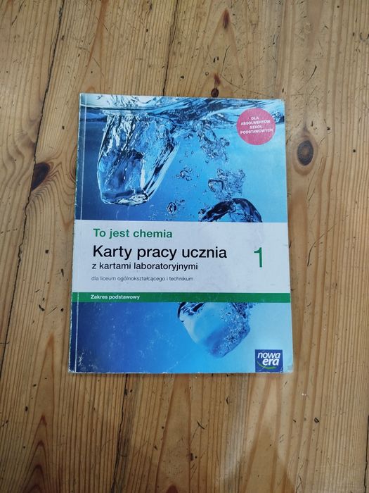 Karty pracy To jest chemia dla liceum i technikum kl 1, zakres podst.