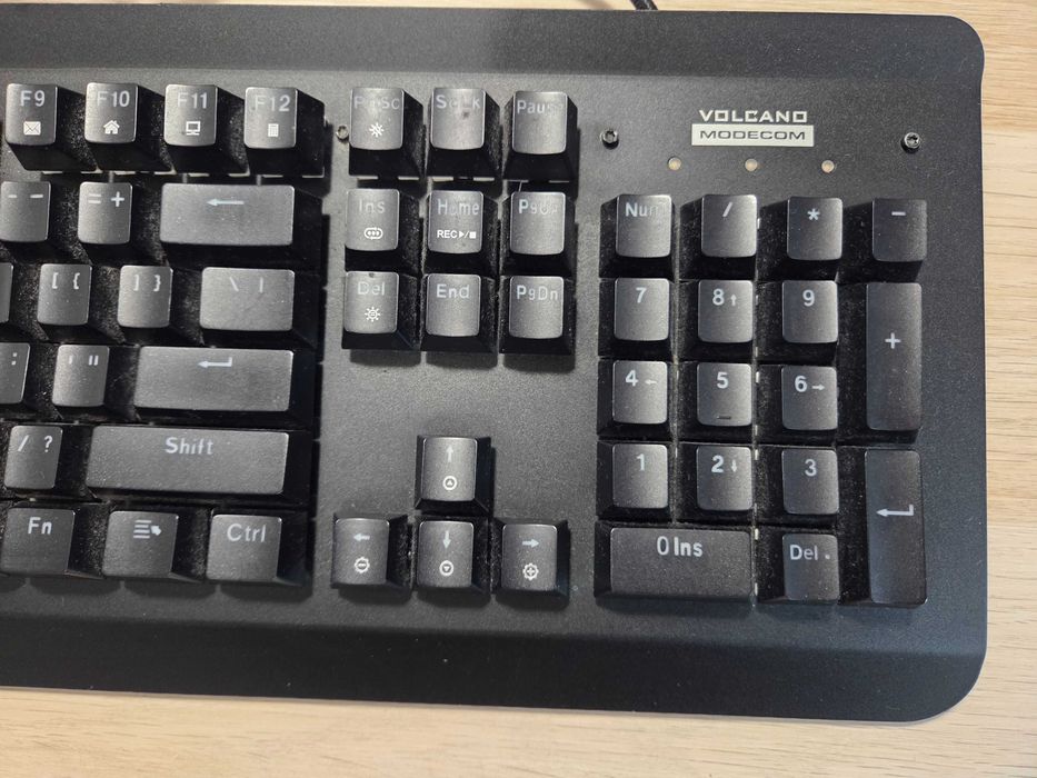 Klawiatura mechaniczna Modecom Volcano Hammer 2, Outemu Brown, RGB