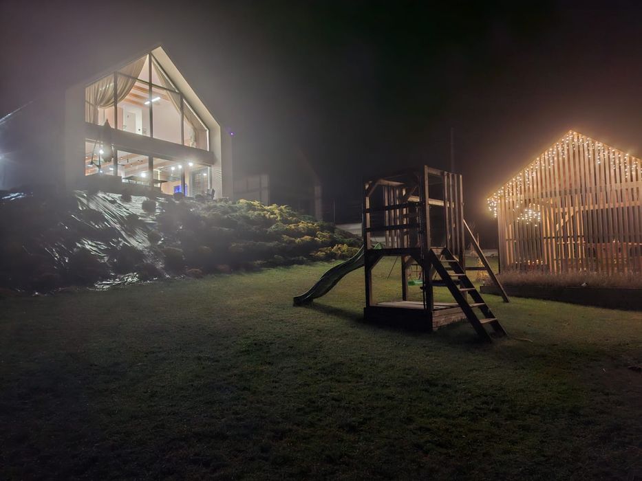 Domek premium z Jacuzzi i sauna Beskidy | 10-13 osób | widok |  Złatna