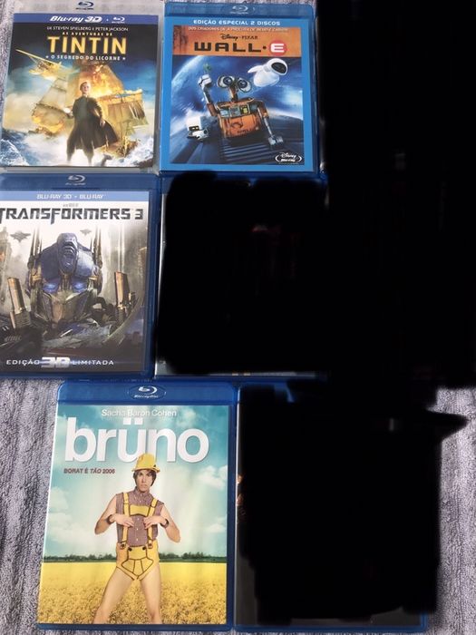 Filmes bluray como novos
