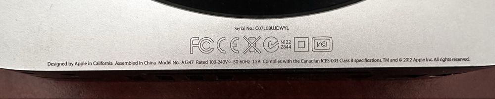 Mac mini 2012 (a1347), 500gb/16, i5 — найкраща ціна