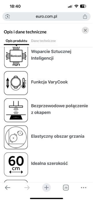Plyta indukcyjna HAIF64IRB1S Haier