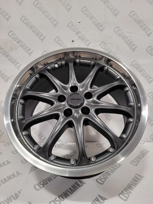 4szt Felgi Aluminiowe firmy AUTEC 8,5Jx17" ET30 5x100 polerowany rant
