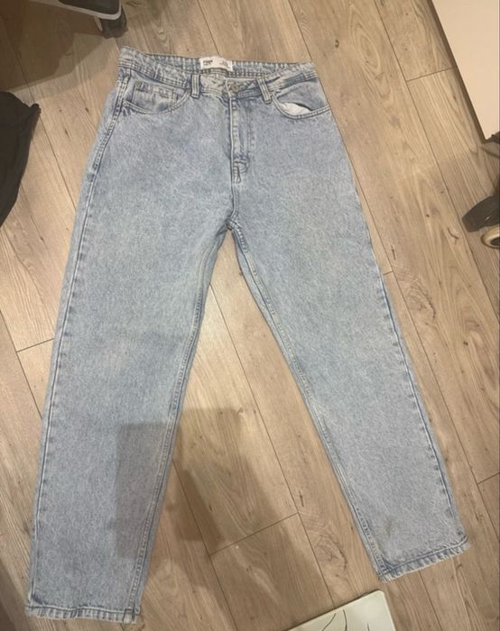 jeansy baggy fit męskie rozmiar 32/32