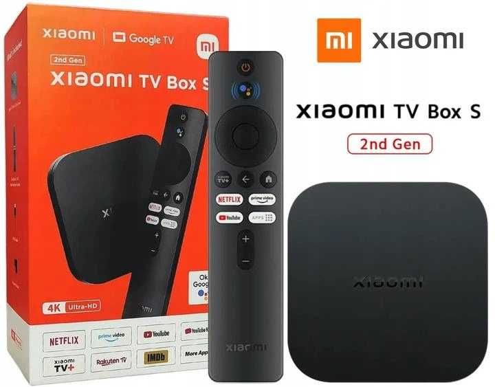 TВ приставка Xiaomi TV Box S 2rd Gen - оригінал, нові! В наявності!