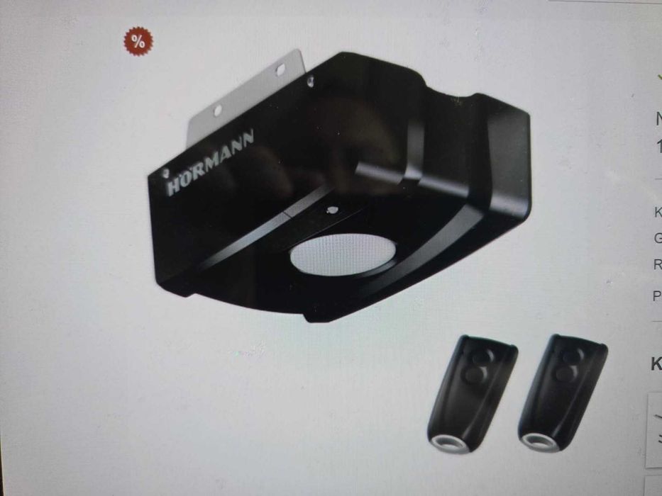 Nowy Automat do bramy 2500x2120 marki Horman