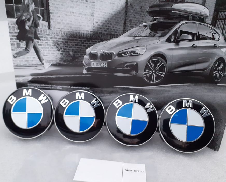 Dekielki kapsle do felg BMW 68MM E81 E87 F20 E46 E90 E91