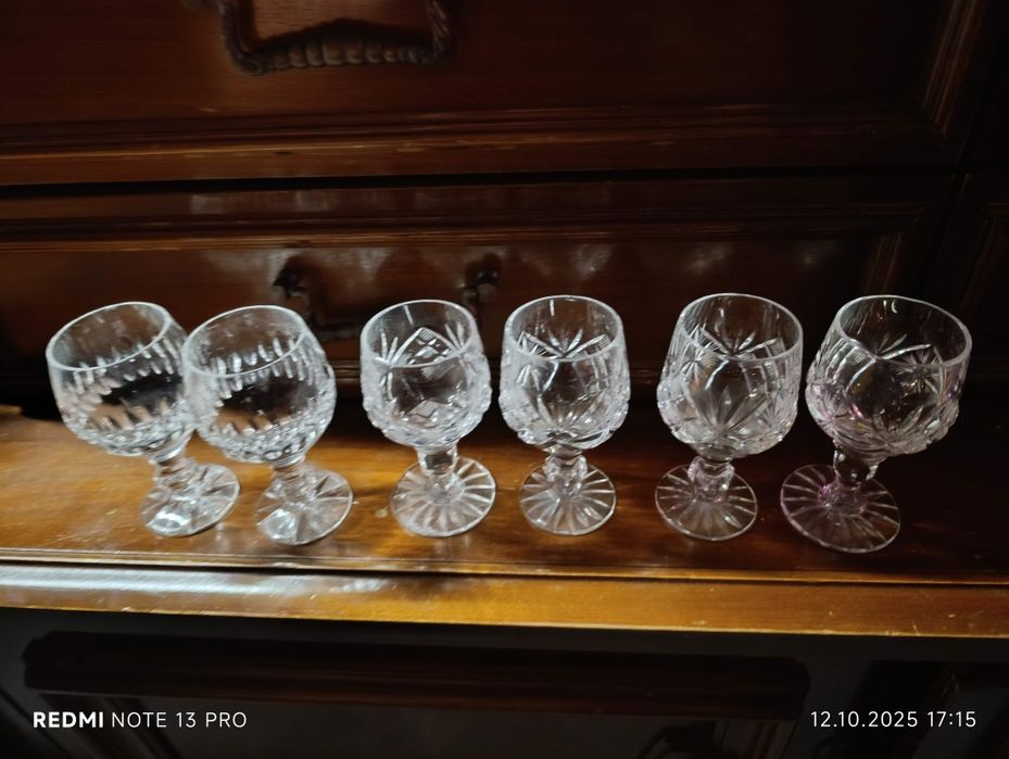 Krysztaly , kieliszki