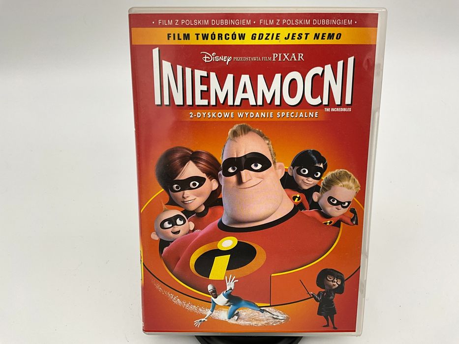 Iniemamocni 2 x DVD, The Incredibles, Animacja 2004, Disney, Pixar