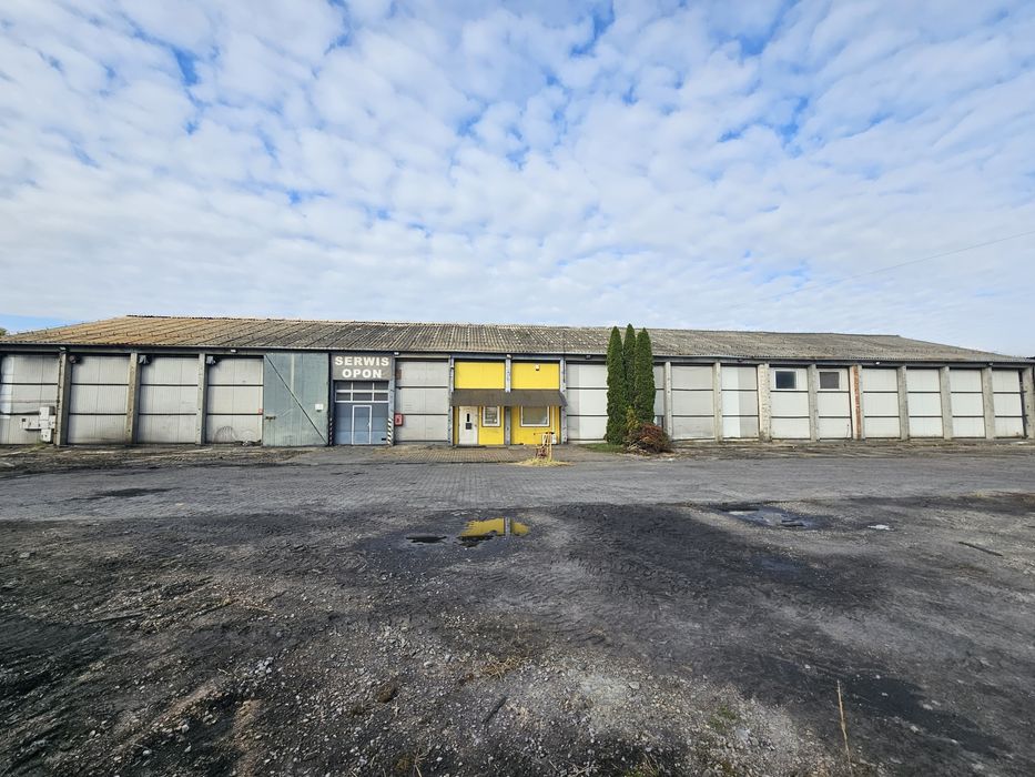 Nieruchomość 1,2531 ha hale magazynowe 2000 m2  hala magazynowa produk