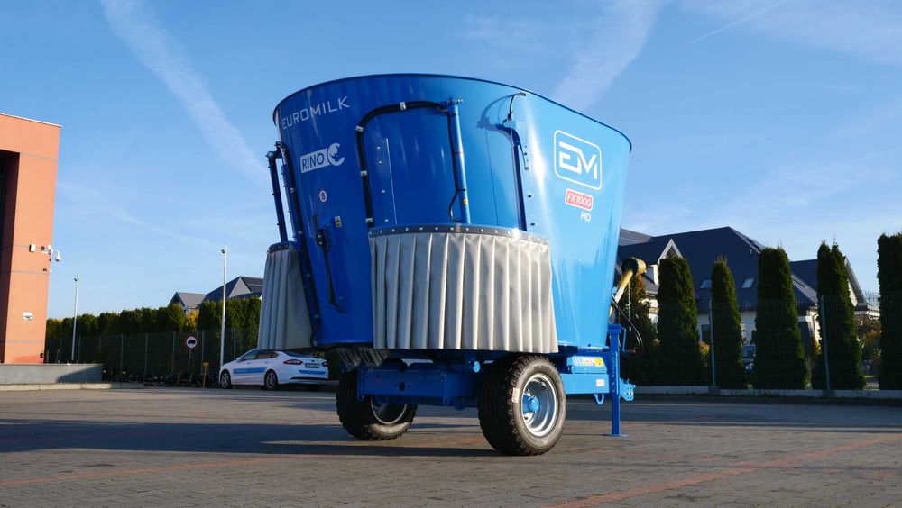 Wóz paszowy EUROMILK RINO FX 1000 HD [10m3]