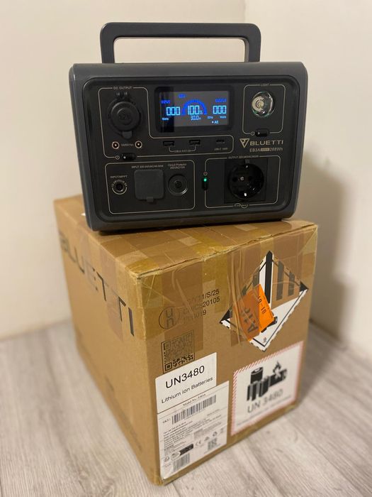 Bluetti EB3A 600 W 268Wh зарядна станція