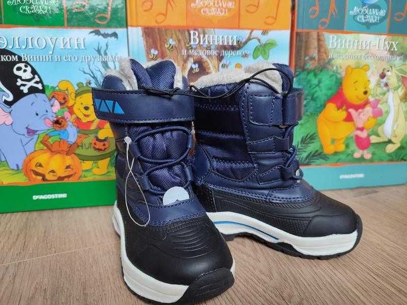 Зимние термо сапоги lupilu winterstiefel 20. Сноубутсы.