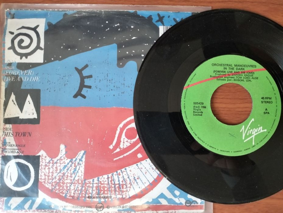 Disco de vinil single Orchestral Manouevres in the Dark