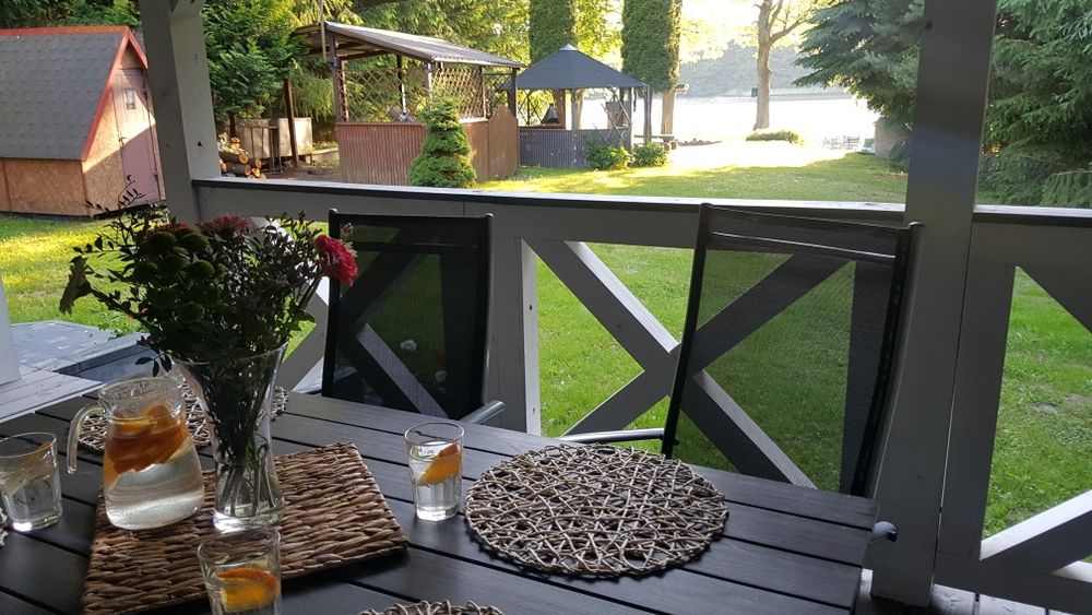 Domek na MAZURACH nad Jeziorem Krzywe koło Mrągowa. Domek nr 2