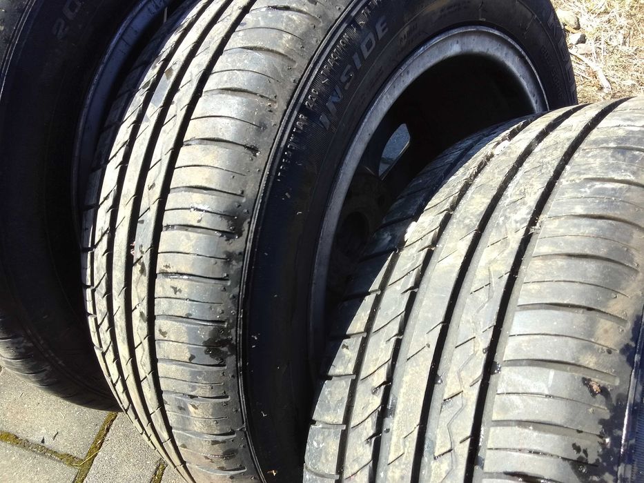 alumfelgi z oponami AUDI A4 B6 B7 205/55R16+opony