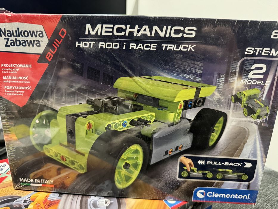 Clementoni mechanics Hot Rod i Race Truck