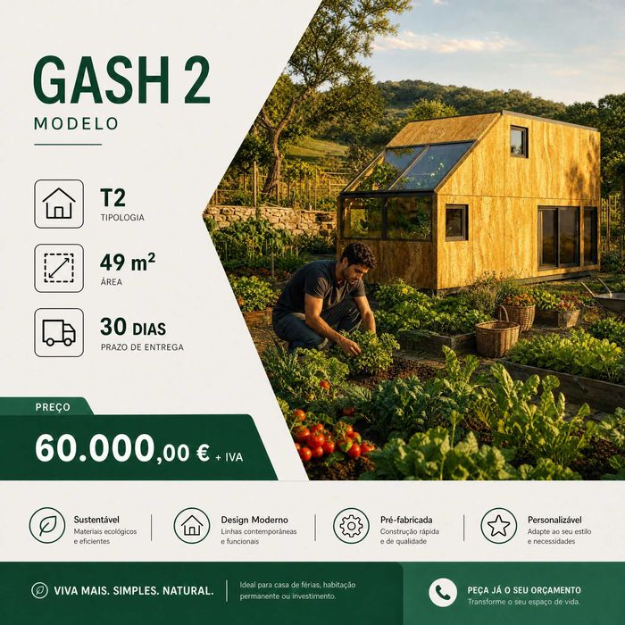 Contrução Modular Sustentáveis em LSF com vistas estrelares - SintropicHome