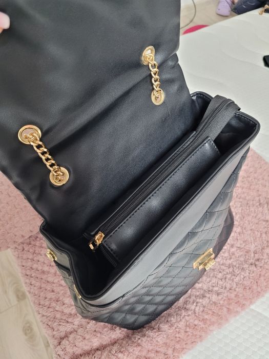 Torebko-plecak pikowany Nowy