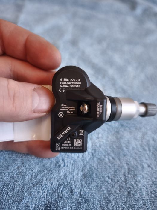 sensor genuíno do sistema de monitorização da pressão dos pneus (TPMS) da BMW/Mini