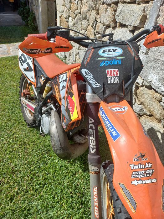 Vendo mota ktm 250sx de 99