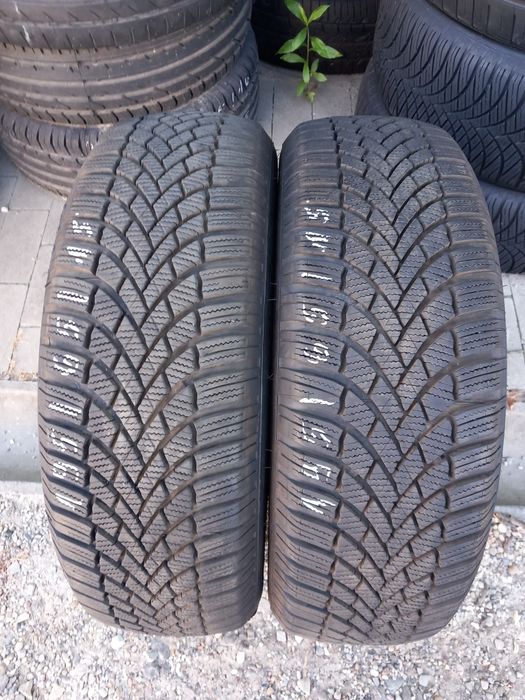 2x Opony Używane Całoroczne 195/65R15 Bridgestone