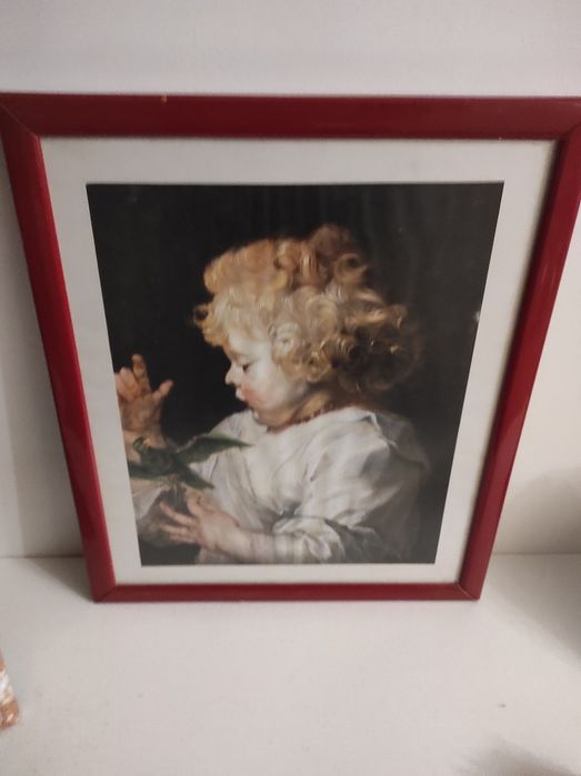 Quadro Antigo e Quadro  Moderno.