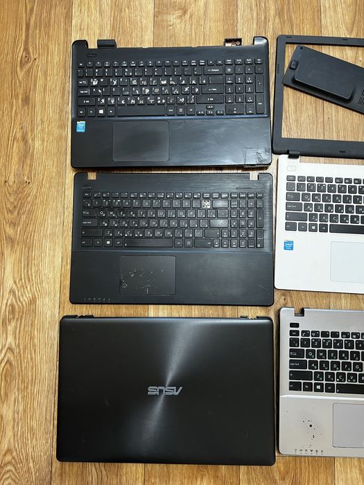 Лот корпусів до ноутбуків Asus x540 x544 K540 R540 A540 D540 F540 та Acer Aspire E5-511 топкейси, клавіатури, верхні кришки , нижні кришки, петлі, тач