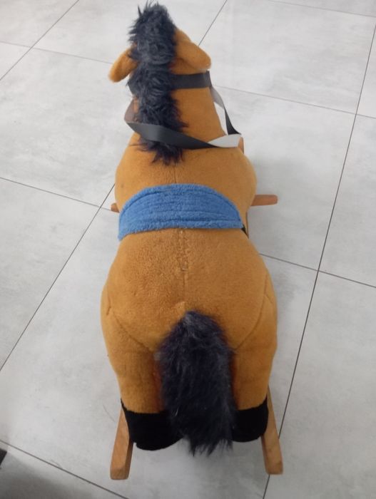 Koń na biegunach wysokość 30cm