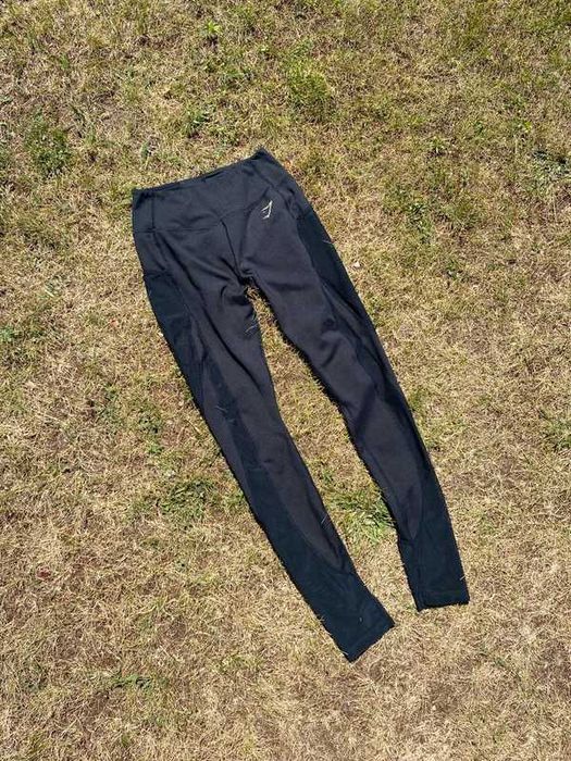 Leginsy damskie Gymshark czarny r.M black Gym siłownia fitness sport