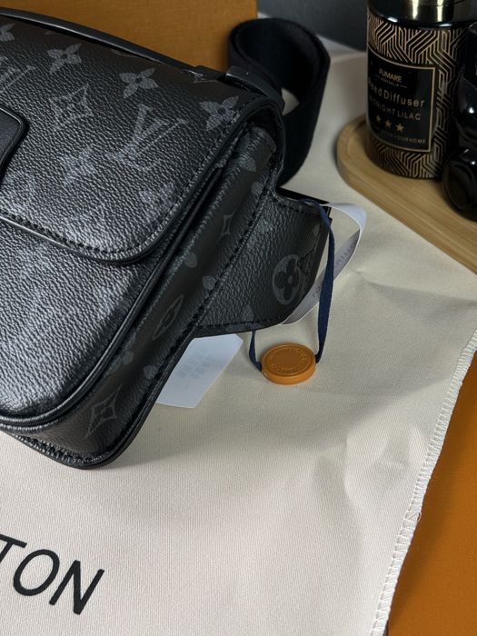 Чоловіча сумка Louis Vuitton мужская сумка бананка слинг барсетка клат