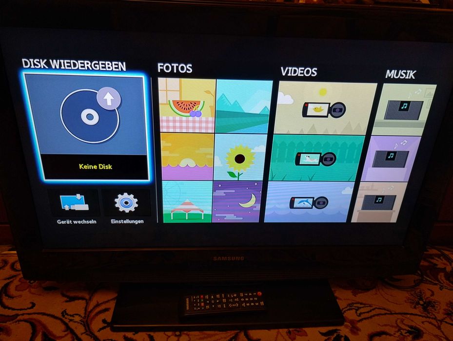 Telewizor płaski "Samsung" 32 cale z pilotem