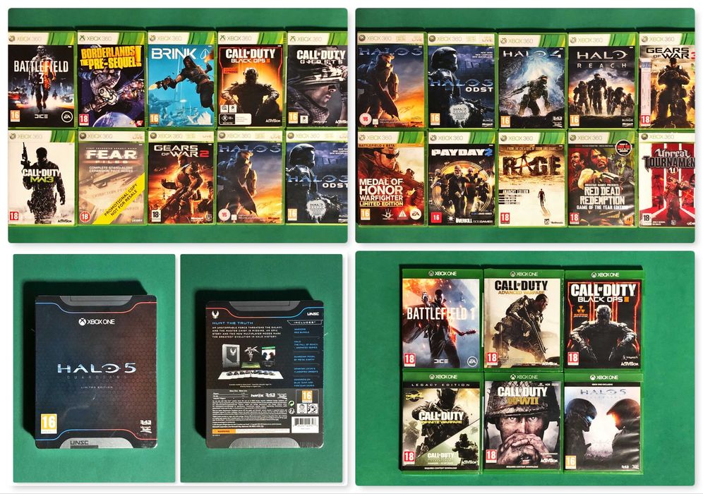 FPS First Person Shooter Games [from €2] Duty Fear Gears Halo Red War