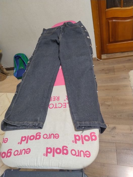 Широкі джинси для хлопчика 152-158