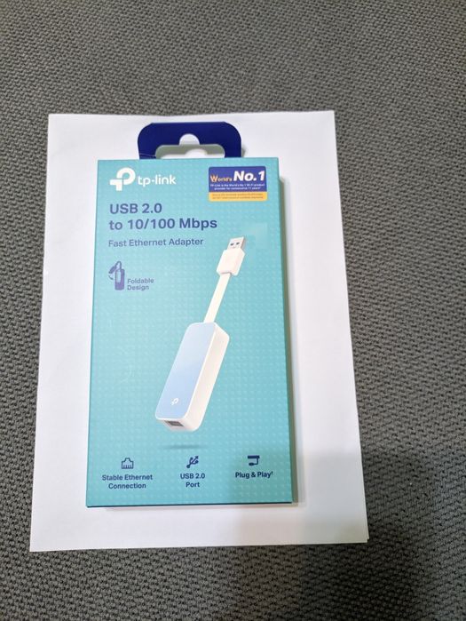 Мережева карта TP-Link UE200 (USB 2.0 - Ethernet)