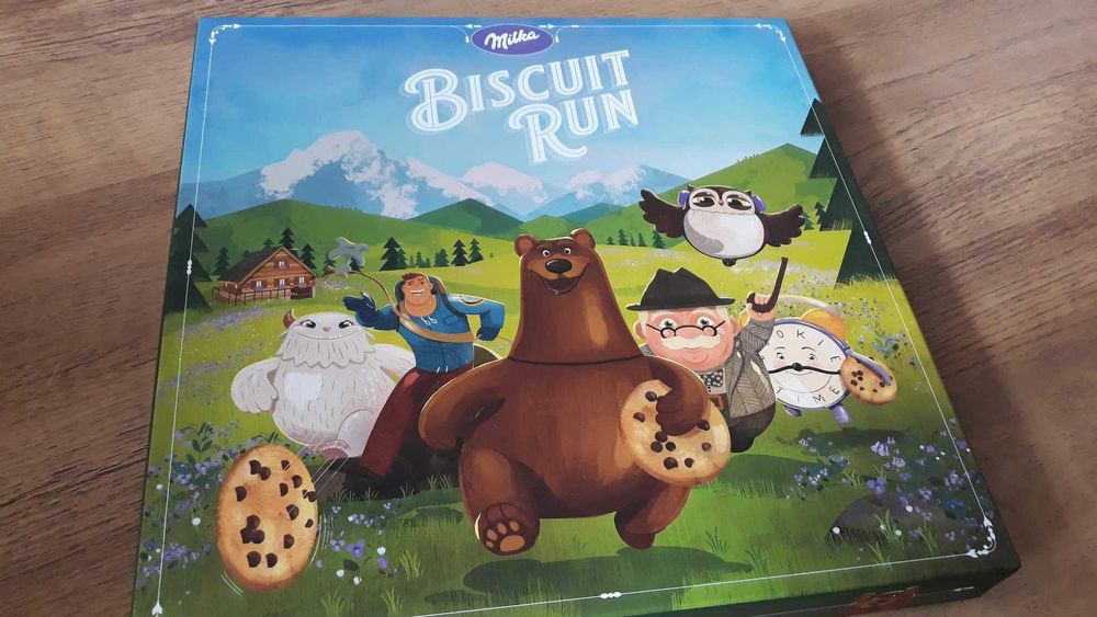 Milka Biscuit Run gra planszowa nowa zafoliowana