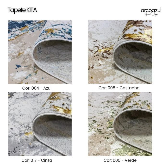 Tapete Kita - Várias medidas - 135x195cm By Arcoazul